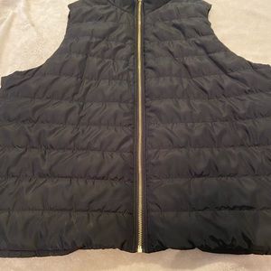 Michael Koran black Womens vest. Size 2x